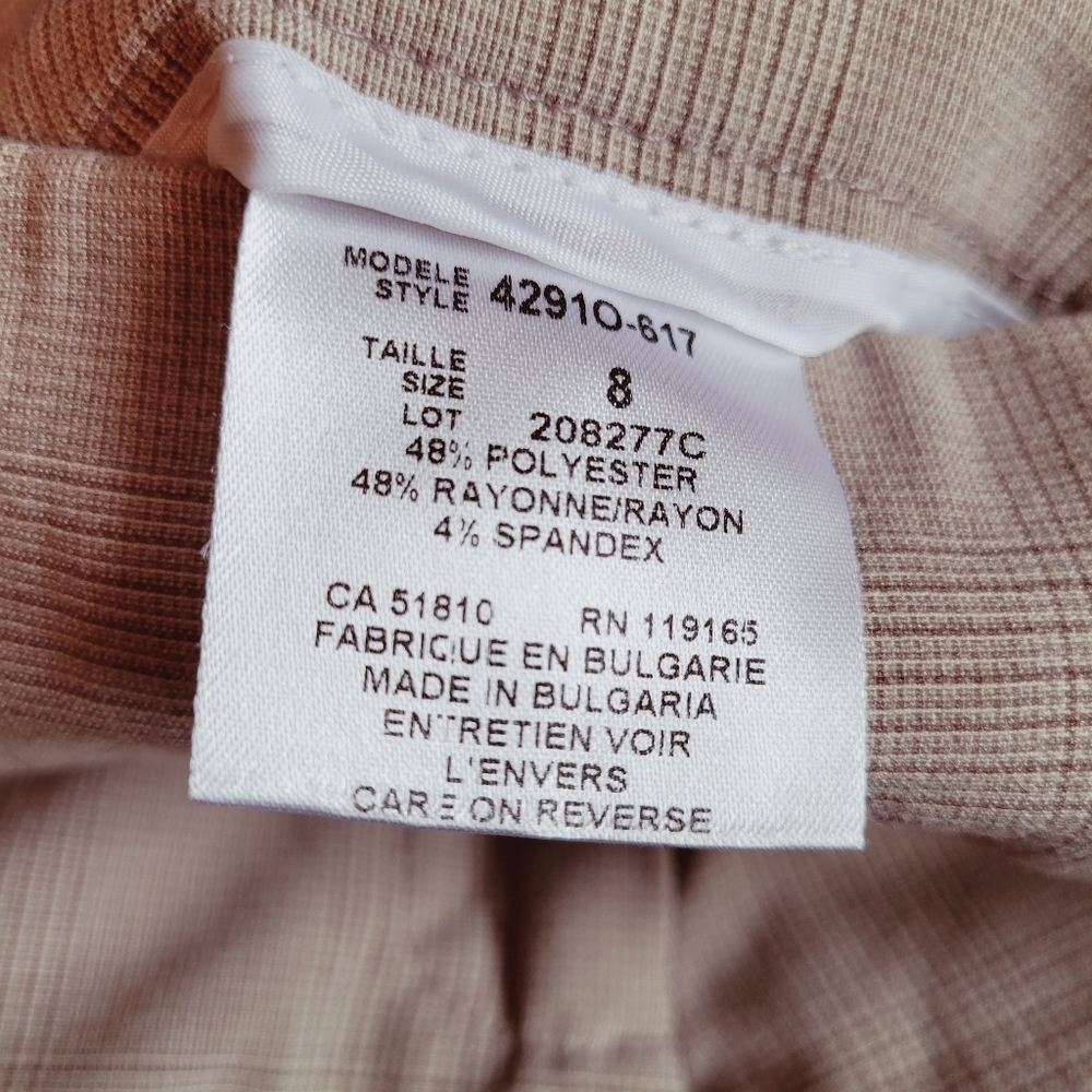 NWOT Tribal Stretch Extensible Pants - Picture 7 of 7